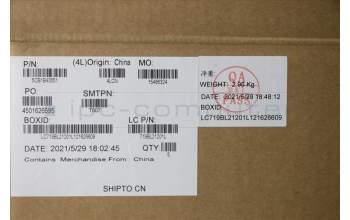 Lenovo 5CB1B43551 COVER Upper Case ASM_RUS L82LA SLA_GY