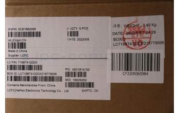 Lenovo 5CB1B62095 COVER Upper Case ASM_UKE L82H8FPABBL