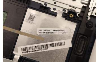 Lenovo 5CB1B64644 COVER Upper Case ASM_ARAL82H8FPABNBL