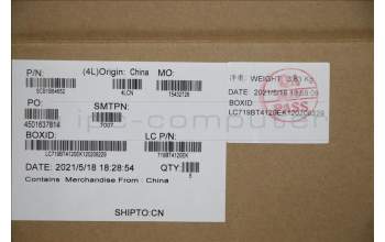 Lenovo 5CB1B64652 COVER Upper Case ASM_SLVL82H8FPABNBL