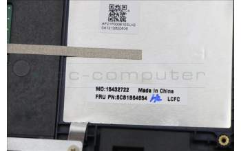 Lenovo 5CB1B64654 COVER UpperCaseASM_EUROENGL82H8FPABNBL