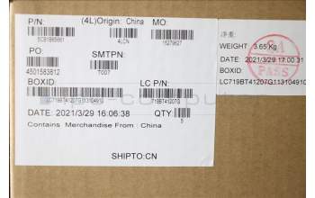 Lenovo 5CB1B65661 COVER Upper Case ASM_ENGL82H8FPAGNBL