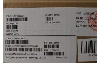 Lenovo 5CB1B68921 COVER Upper Case ASM_TC L82H8FPAGNBL