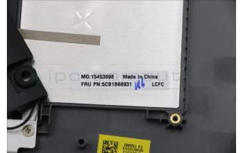 Lenovo 5CB1B68931 COVER Upper Case ASM_BELL82H8FPAGNBL