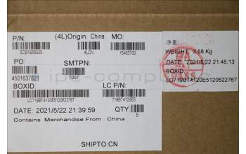 Lenovo 5CB1B68935 COVER UpperCaseASM_EUROENGL82H8FPAGNBL