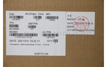 Lenovo 5CB1B69027 COVER Upper Case ASM_TC L82H8 FPSDBL