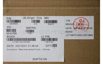 Lenovo 5CB1B69053 COVER Upper Case ASM_BELL82H8FPSDNBL