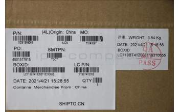 Lenovo 5CB1B69068 COVER Upper Case ASM_ENGL82H8NFPABBL