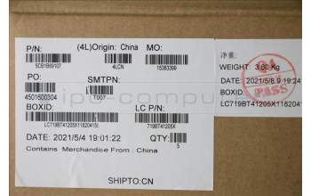 Lenovo 5CB1B69107 COVER Upper CaseASM_GERL82H8NFPABNBL