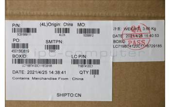 Lenovo 5CB1B69111 COVER Upper CaseASM_HBWL82H8NFPABNBL