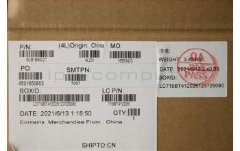 Lenovo 5CB1B69227 COVER Upper CaseASM_TURL82H8NFPAGNBL