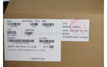 Lenovo 5CB1B84538 COVER Upper Case ASM_TCL82H8NFPSDNBL