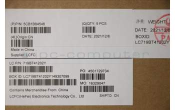 Lenovo 5CB1B84546 COVER Upper CaseASM_HUNL82H8NFPSDNBL