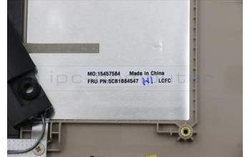 Lenovo 5CB1B84547 COVER UpperCaseASM_NORDICL82H8NFPSDNBL