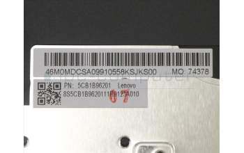 Lenovo 5CB1B96201 COVER Upper Case ASM_SWS W 82HV FP BL PG