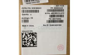 Lenovo 5CB1B96321 COVER Upper Case ASM_HBW W 82HV FP BL GY