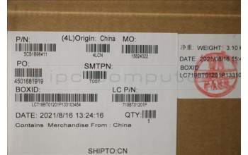 Lenovo 5CB1B96411 COVER Upper Case ASM_EURO ENG L82KA IG