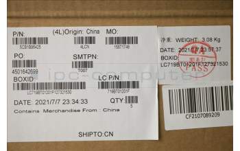 Lenovo 5CB1B96425 COVER Upper Case ASM_LA SPA L82KA IG