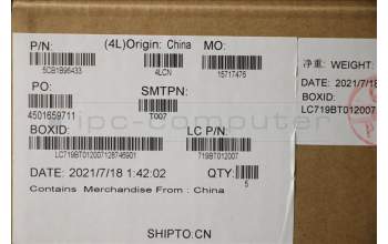 Lenovo 5CB1B96433 COVER Upper Case ASM_THAI L82KA IG