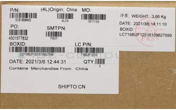 Lenovo 5CB1B96450 COVER Upper Case ASM_BEL L82KB BK DIS