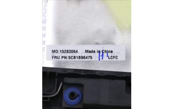 Lenovo 5CB1B96475 COVER Upper Case ASM_TUR L82KB BK DIS