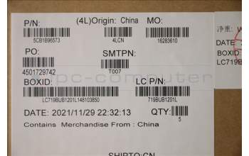 Lenovo 5CB1B96573 COVER Upper CaseASM_EUROENGL82H9FPA/BUMA