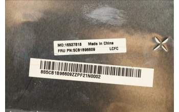 Lenovo 5CB1B96609 COVER Upper Case ASM_BEL L82H9 FP A/GDIS