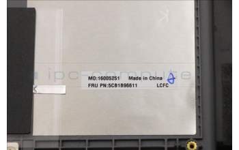 Lenovo 5CB1B96611 COVER Upper Case ASM_FRA L82H9 FP A/GDIS