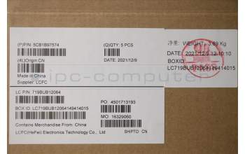 Lenovo 5CB1B97574 COVER Upper Case ASM_UKE L82H9 NFPA/GDIS
