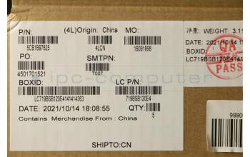 Lenovo 5CB1B97625 COVER Upper Case ASM_GER L82H7 AB FP BLD