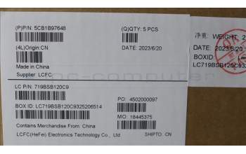 Lenovo 5CB1B97648 COVER Upper Case ASM_UKE L82H7 AB FPNBLD