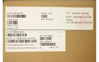 Lenovo 5CB1B97657 COVER Upper Case ASM_TC L82H7 AB FP NBLD