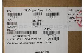 Lenovo 5CB1B97694 COVER Upper Case ASM_ITA L82H7 AB NFPBLD