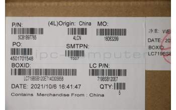 Lenovo 5CB1B97765 COVER Upper Case ASM_THAI L82H7ABNFPNBLD