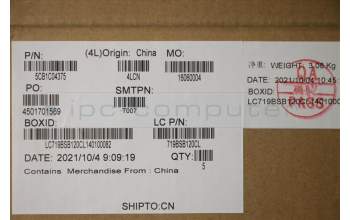 Lenovo 5CB1C04375 COVER Upper Case ASM_FRA L82H7 AG FPNBLD