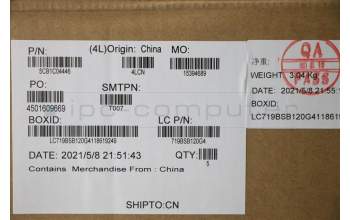 Lenovo 5CB1C04446 COVER Upper Case ASM_BEL L82H7 AGNFPNBLD