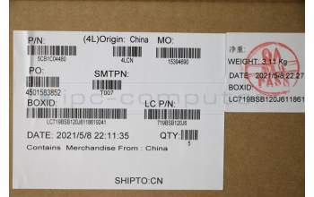 Lenovo 5CB1C04480 COVER Upper Case ASM_ENG L82H7 SD FP BLD