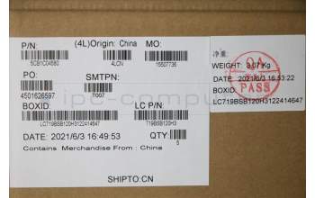 Lenovo 5CB1C04580 COVER Upper Case ASM_TC L82H7 SD NFPNBLD