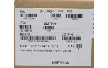 Lenovo 5CB1C05009 COVER Upper Case ASM_US L81X7 NFPPGYDIS