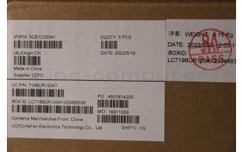 Lenovo 5CB1C05041 COVER Upper Case ASM_IT L81X7 FPPGYDIS