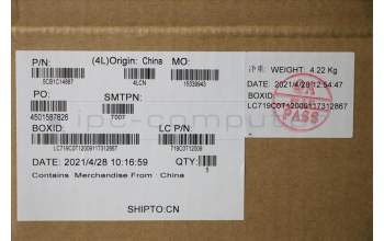 Lenovo 5CB1C14887 COVER UpperCaseASM_UKEL82JQSGw/WHWRF