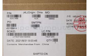 Lenovo 5CB1C14888 COVER UpperCaseASM_USAENGL82JQSGw/WHWRF