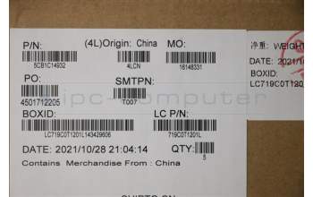 Lenovo 5CB1C14932 COVER UpperCaseASM_LASPAL82JQSTw/BUWRF