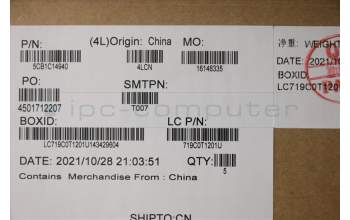 Lenovo 5CB1C14940 COVER UpperCaseASM_TCL82JQSTw/BUWRF