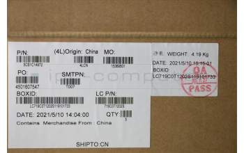 Lenovo 5CB1C14972 COVER UpperCaseASM_TCL82JQSGw/RGBWRF