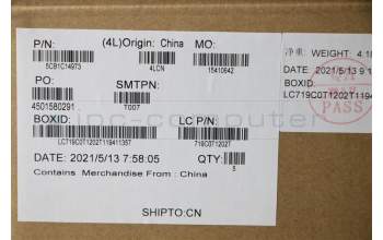 Lenovo 5CB1C14973 COVER UpperCaseASM_TURL82JQSGw/RGBWRF