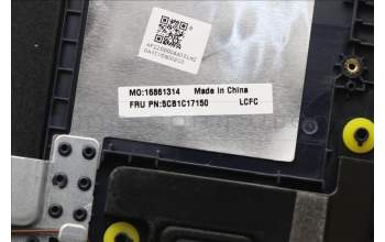 Lenovo 5CB1C17150 COVER Upper CaseASM_FRA/ENGL81X8NFPABDIS