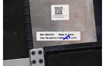 Lenovo 5CB1C17155 COVER Upper Case ASM_GER L81X8 NFPABDIS