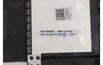 Lenovo 5CB1C17166 COVER Upper CaseASM_EUROENGL81X8NFPABDIS