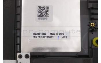 Lenovo 5CB1C17221 COVER Upper Case ASM_NORDICL81X8NFPBKDIS